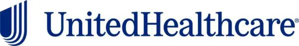 UnitedHealthcare logo with stylized emblem.